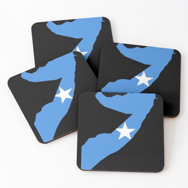 Item preview, Flag Map of Somalia designed and sold by feether-store.