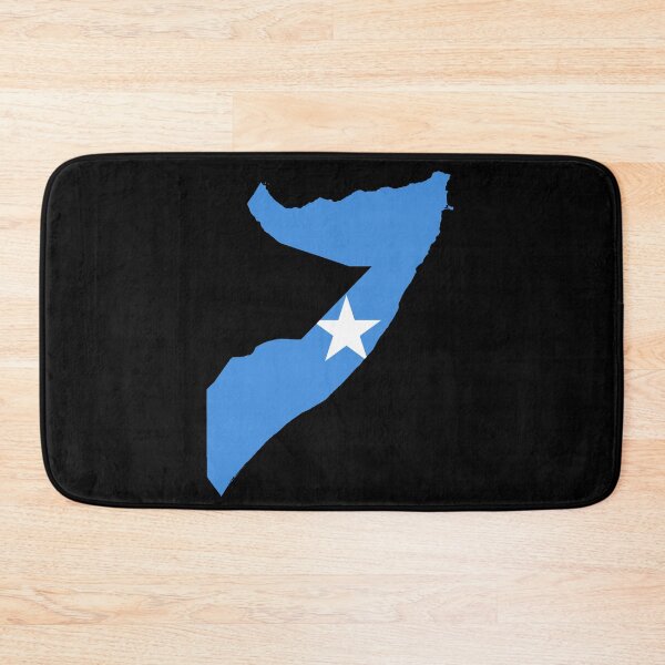Item preview, Flag Map of Somalia designed and sold by feether-store.