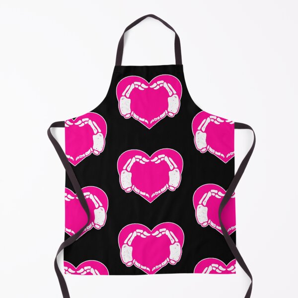Item preview, heart skeleton hands gothic valentine pink  designed and sold by Gossip Rag.