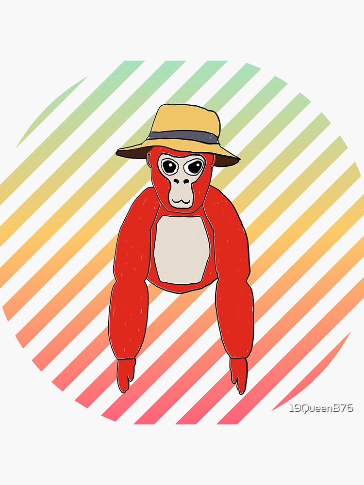 Gorilla Tag Red Fisherman Hat Gorilla Tag Hat Gorilla Tag Cap
