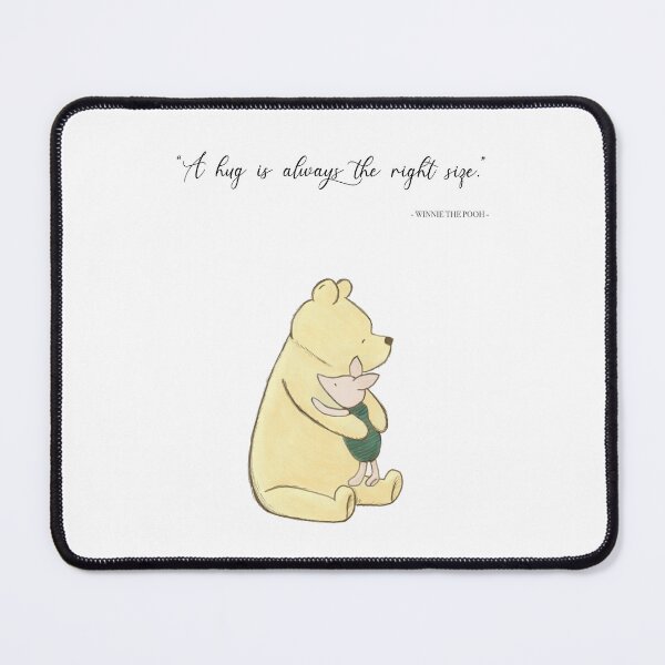 Item preview, A Hug is Always the Right Size - Winnie the Pooh  designed and sold by Juna-Studio.