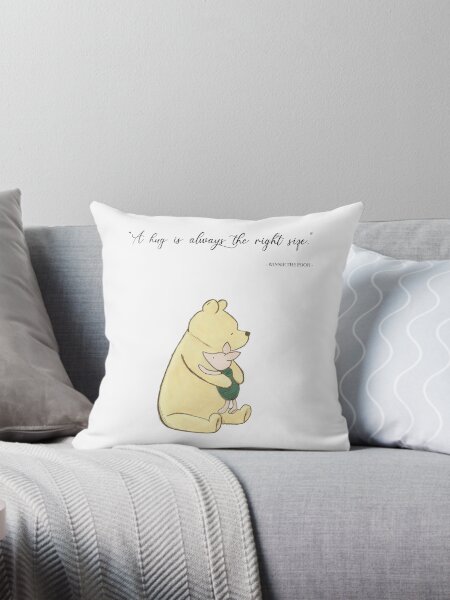 Vista previa del artículo con la obra «Un abrazo siempre tiene el tamaño adecuado - Winnie the Pooh», diseñado y vendido por Juna-Studio.