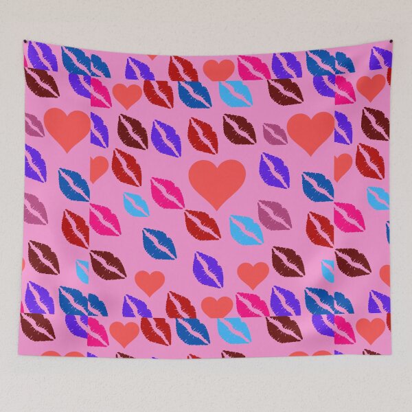 Item preview, Lips pattern valentines day designed and sold by PhoeniXDreamer.