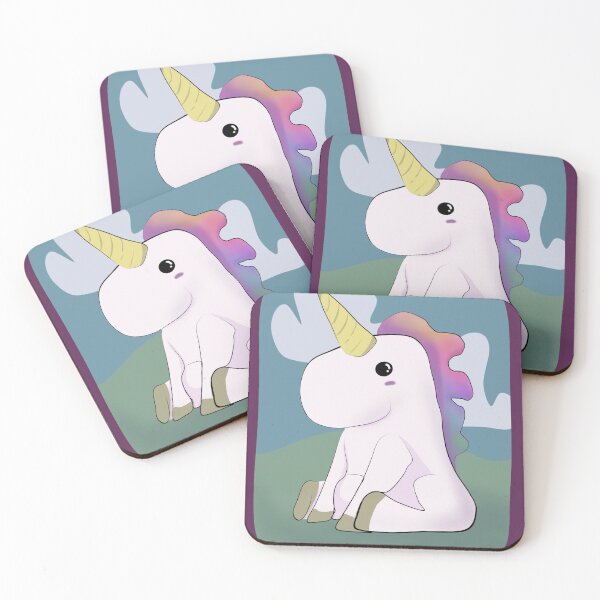Item preview, sitting unicorn designed and sold by Little--guy.