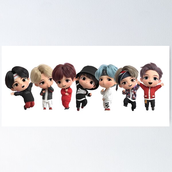 Bts Tiny Tan Posters for Sale | Redbubble