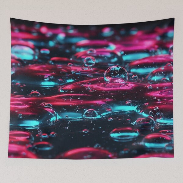 Item preview, Neon Water Bubbles designed and sold by ProfArtStudio.