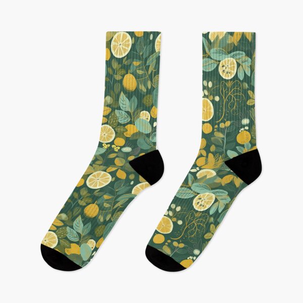 Item preview, Zesty Whimsy: Abstract Art Inspired by Lemons designed and sold by iQuorra.