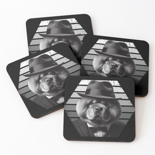Item preview, Chow Chow like a gangster designed and sold by arkora-pl.