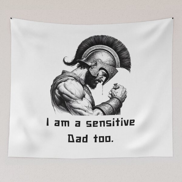 Item preview, Achilles: I am a sensitive Dad too for dad designed and sold by CachoGlorious.