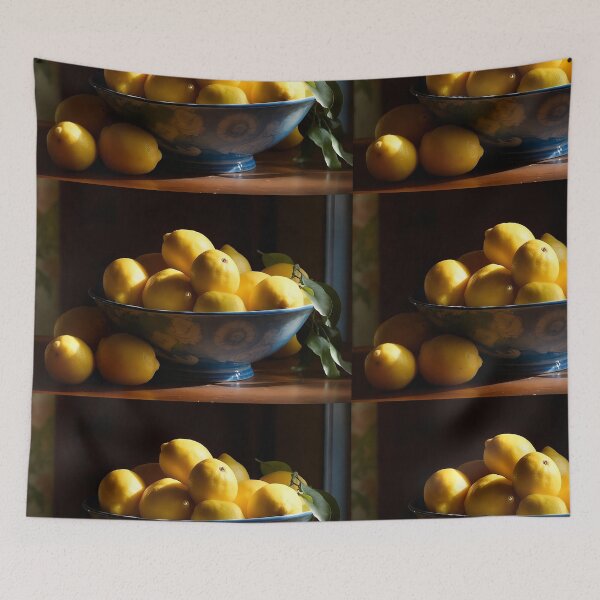 Item preview, Lemon Harvest: Artistic Bowl of Lemons designed and sold by iQuorra.