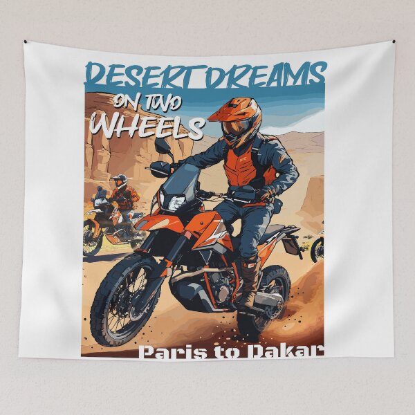 Item preview, Desert Dreams on Two Wheels: Paris to Dakar designed and sold by Concept-Hub.