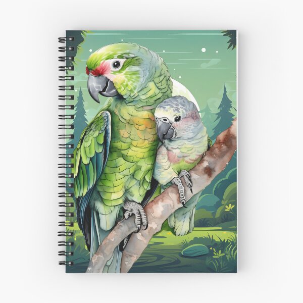 Item preview, Gift Dove Realistic Nature Trees Birds Amazon Parrot designed and sold by TRENDDREAMER ⭐⭐⭐⭐⭐.