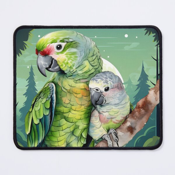 Item preview, Gift Dove Realistic Nature Trees Birds Amazon Parrot designed and sold by TRENDDREAMER ⭐⭐⭐⭐⭐.