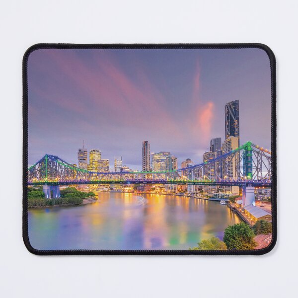 Aperçu de l'œuvre Toits de la ville de Brisbane, Australie créée et vendue par skalm.