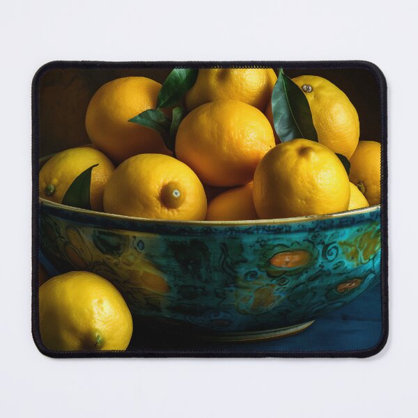 Item preview, Citrus Reverie: Vibrant Art featuring Lemons in a Bowl designed and sold by iQuorra.