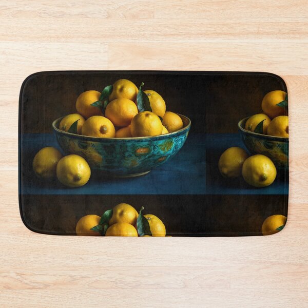 Item preview, Citrus Reverie: Vibrant Art featuring Lemons in a Bowl designed and sold by iQuorra.
