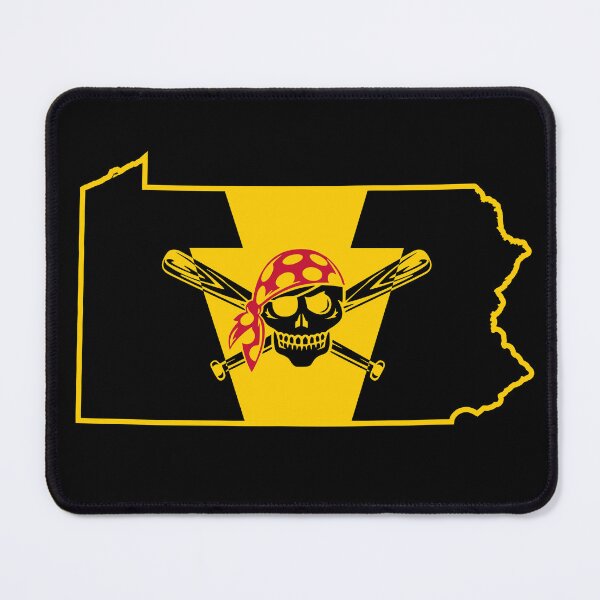 Item preview, Pittsburgh Baseball Keystone Flag Map designed and sold by Tara Stark.