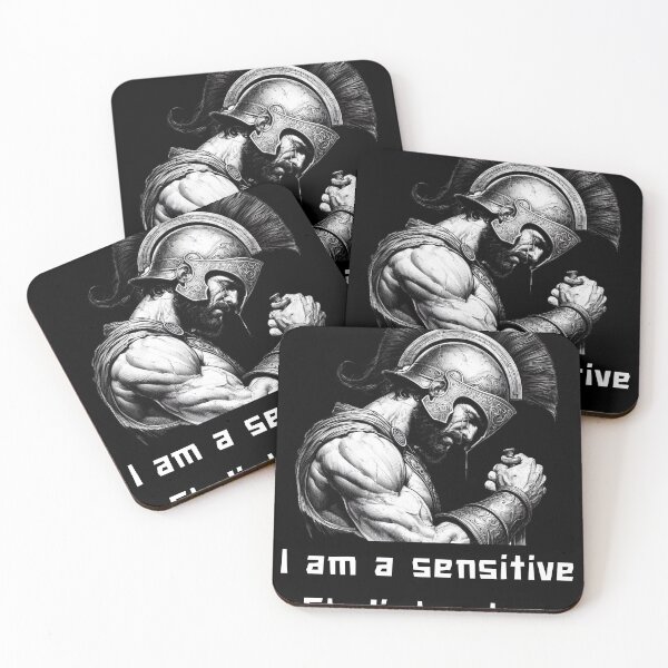 Item preview, Achilles: I am a sensitive Gladiator too for man designed and sold by CachoGlorious.