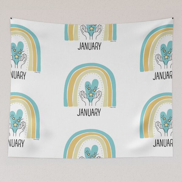 Item preview, January  designed and sold by Lillieoandco.