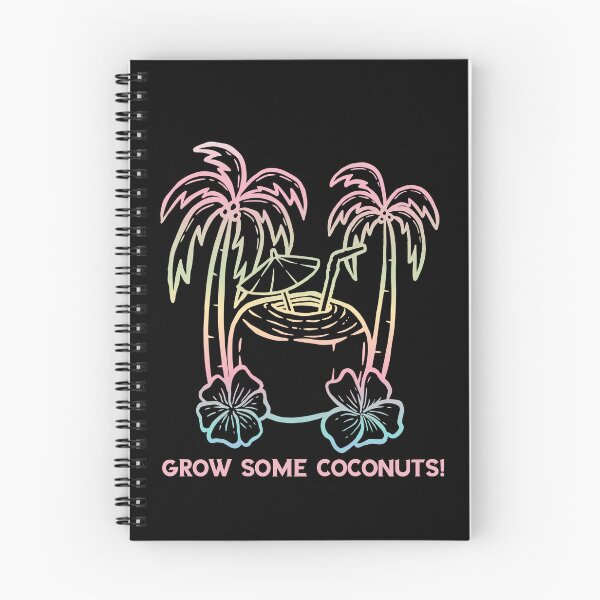 Item preview,  GROW SOME COCONUTS - Vivid Tropics - Crazy for Coconuts -Sunset, Sunrise designed and sold by Sun Sand & Sea Art.