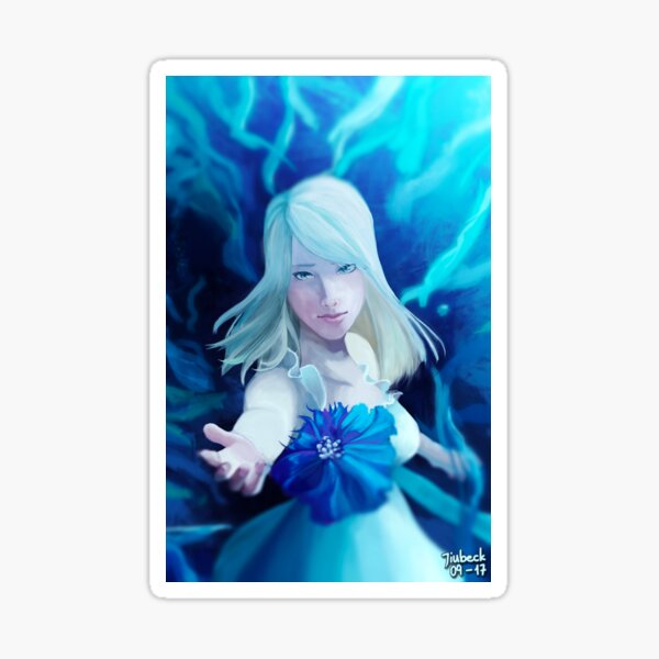 Vista previa del artículo con la obra «FFXV Lunafreya», diseñado y vendido por Jiubeck.