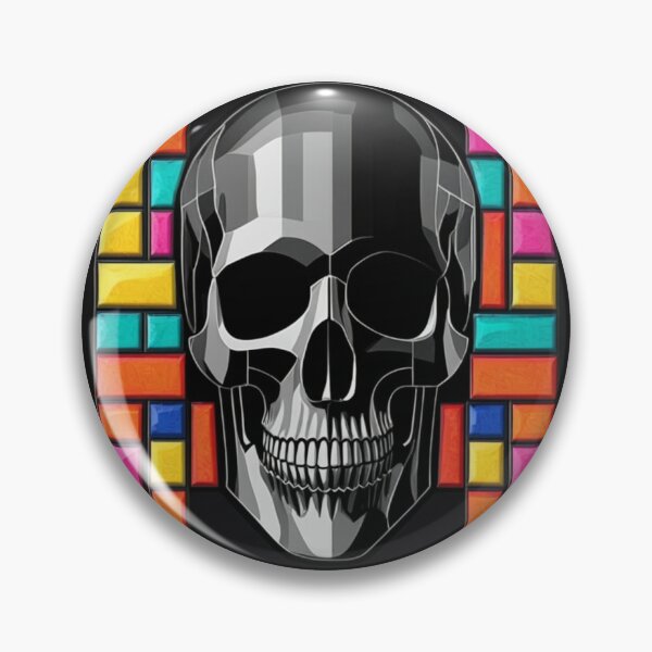 Item preview, Copy of Geometric Cubist Skull #5 designed and sold by Void-Jester.