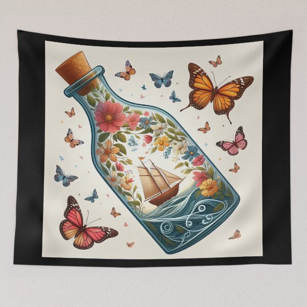 Item preview, Twilight Whispers Butterflies' Luminous Ballet designed and sold by Daniel Dudgeon.