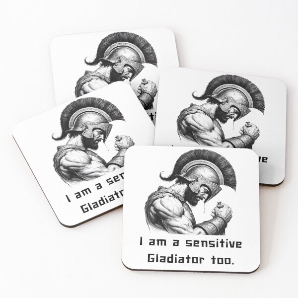 Item preview, Achilles: I am a sensitive Gladiator too for man designed and sold by CachoGlorious.