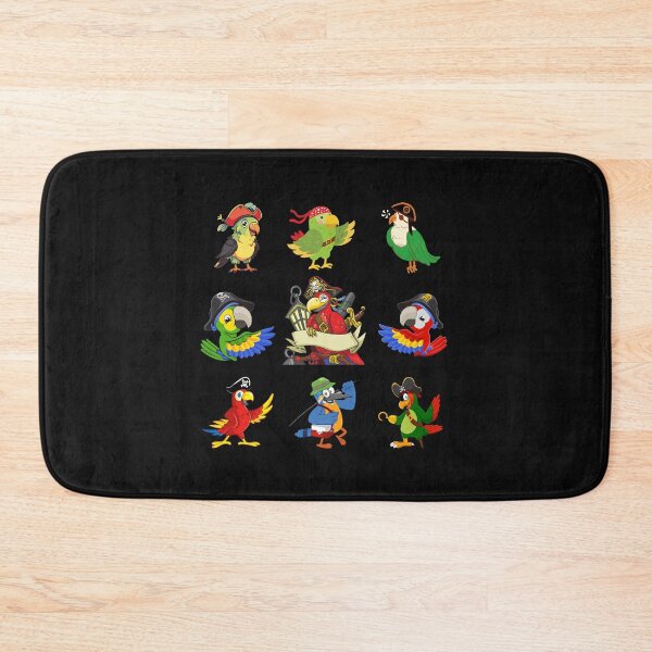 Item preview, Many types of parrots during the summer holidays. designed and sold by Isadesignart.