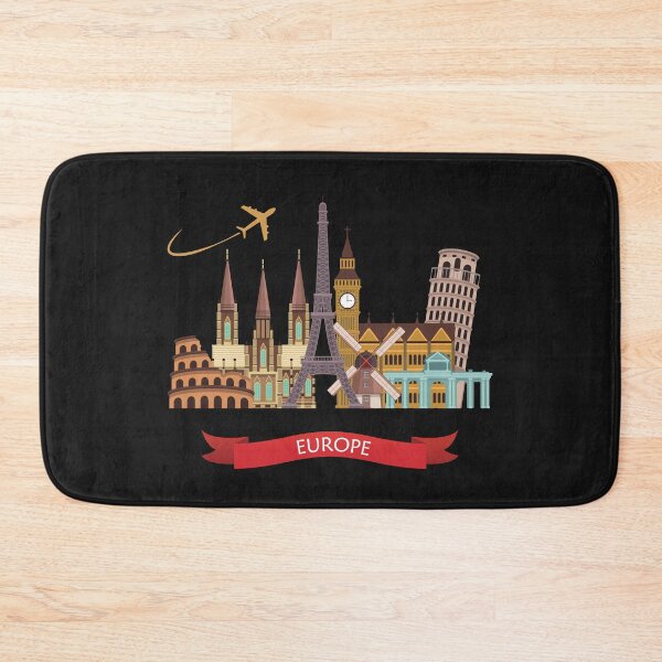 Item preview, Important tourist attractions in Europe. Family. designed and sold by Isadesignart.