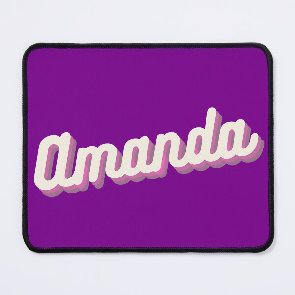 Item preview, Amanda Name designed and sold by ArtCraftLab.