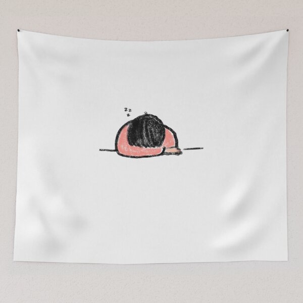 Item preview, Man Sleeping Peacefully With His Head on the Table designed and sold by slumberlandco.