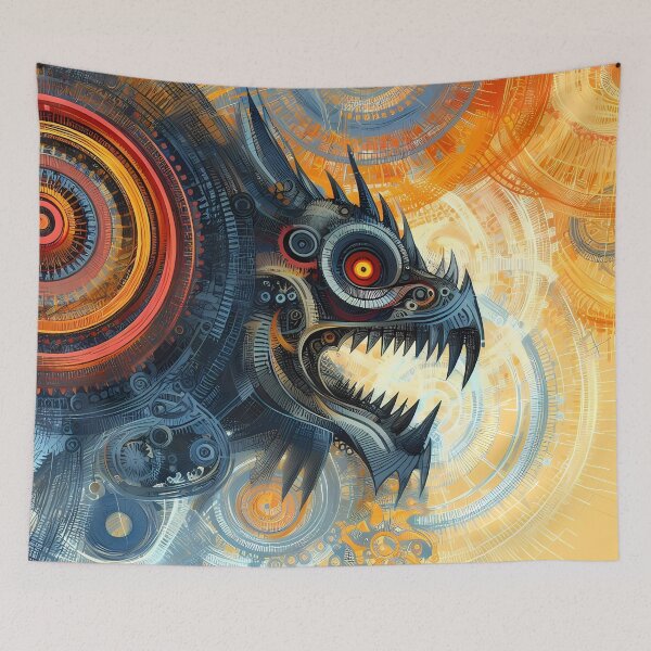 Item preview, Mechanical Beast: Fusion of Technology and Myth designed and sold by Vitalka-uk.