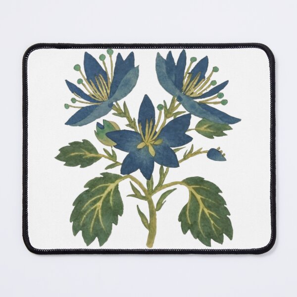 Item preview, blue wildflowers designed and sold by PrimeInk.