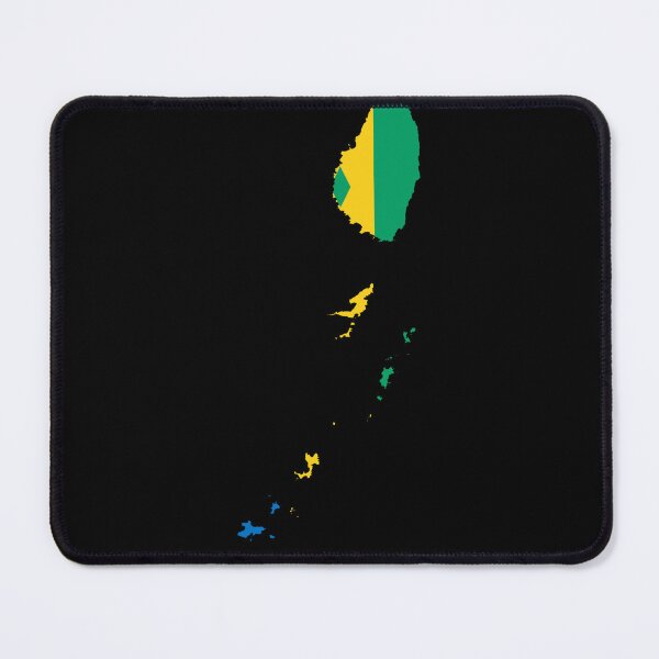 Item preview, Flag Map of Saint Vincent and the Grenadines designed and sold by feether-store.