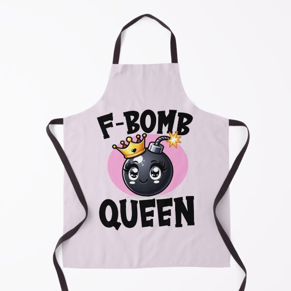 Item preview, F Bomb Queen, funny swearing t-shirt designed and sold by TaraGbear.