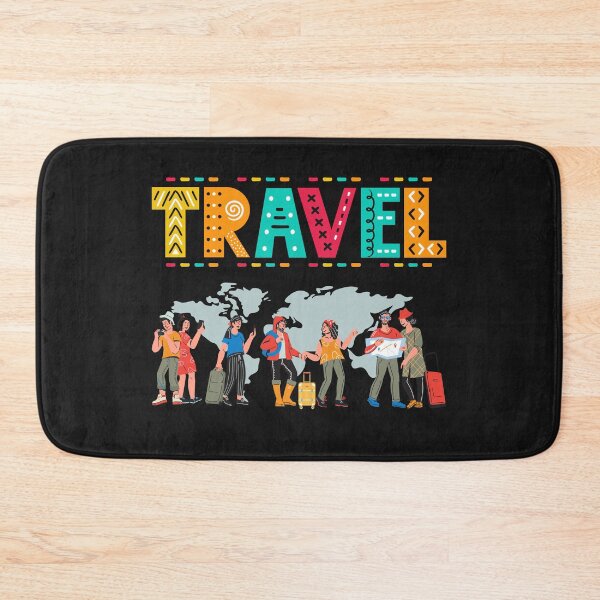 Item preview, Gathering of both male and female tourists Various important tourist attractions. designed and sold by Isadesignart.