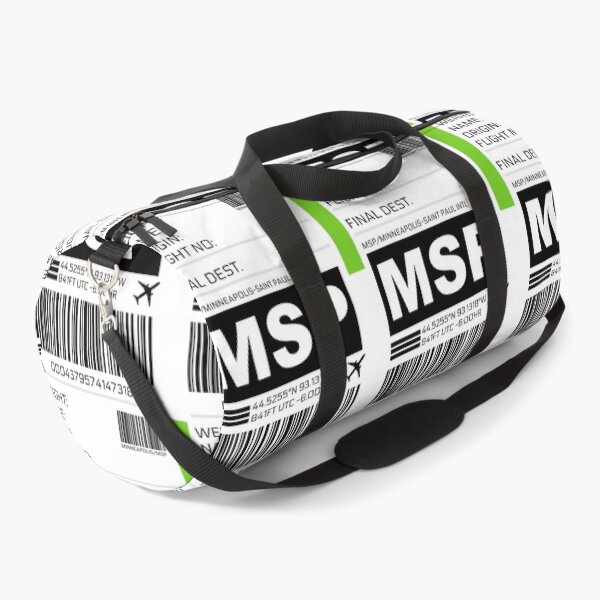 Item preview, MSP Minneapolis Saint Paul International Airport Luggage Tag Sticker designed and sold by ccooll.