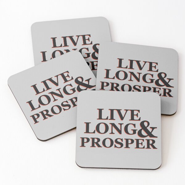 Item preview, Live Long & Prosper designed and sold by OddDuckCreation.
