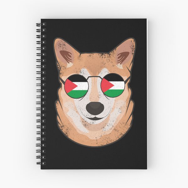 Item preview, Vintage Patriotic Shiba Inu Palestinian Flag designed and sold by feether-store.