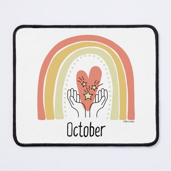 Item preview, October designed and sold by Lillieoandco.