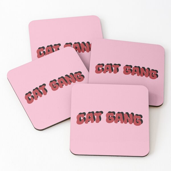 Item preview, Red sign | Dangerous cat | Cat gang designed and sold by ArtistryWhims.