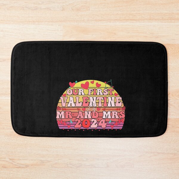 Item preview, Our First Valentine As Mr And Mrs, Gift for New Married designed and sold by ArtByKatti.