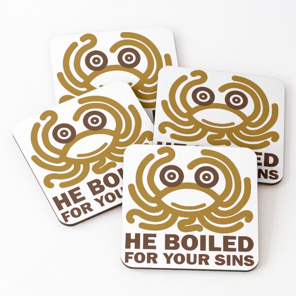 Item preview, FSM He Boiled for your sins designed and sold by Tecno-Art-Land.