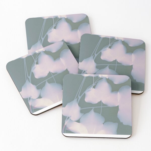 Item preview, English Ivy lumen print in lilac and blue designed and sold by jeliza.