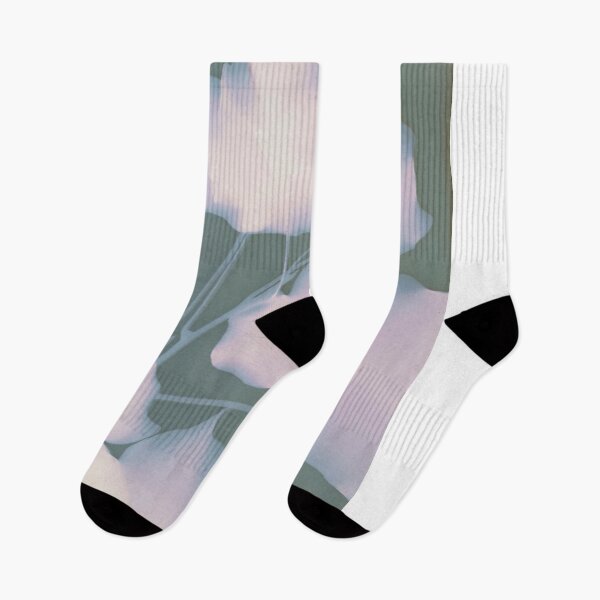 Item preview, English Ivy lumen print in lilac and blue designed and sold by jeliza.
