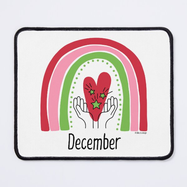 Item preview, December designed and sold by Lillieoandco.