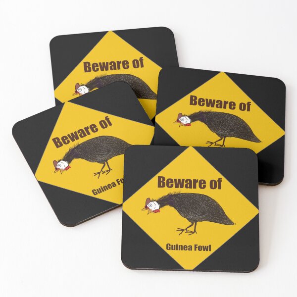 Item preview, Beware of Guinea Fowl designed and sold by Sofkey.