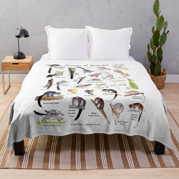 Item preview, Possums of Australia (with names) designed and sold by Paula Peeters.