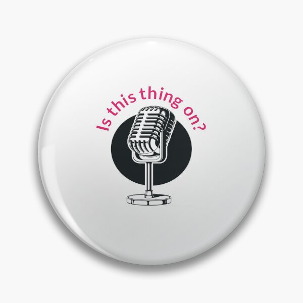 Item preview, Is this thing on designed and sold by 3SchemeQueens Podcast.